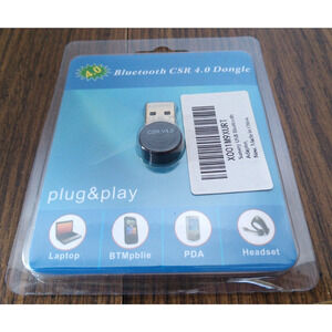 Sunany Bluetooth CSR 4.0 Dongle Part #X001M9XURT New Sealed